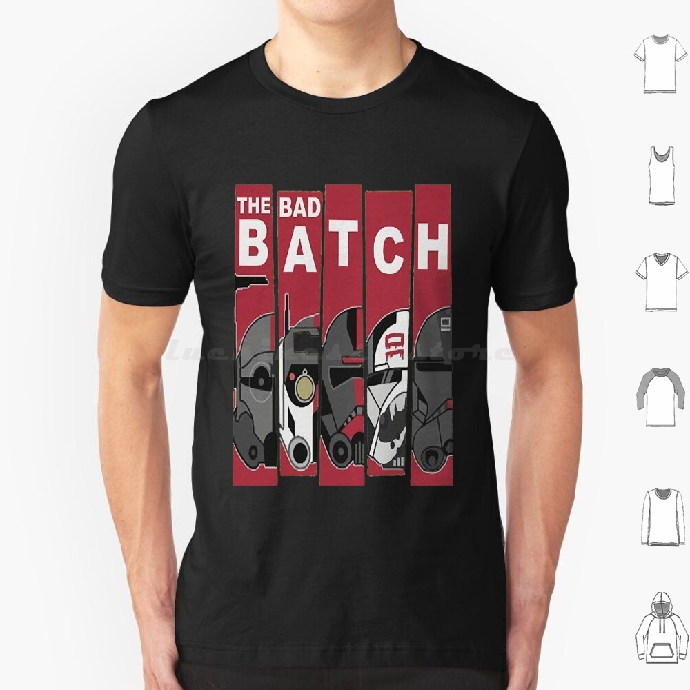 The Bad Batch T Shirt Men Wome - Retro Gaming Videos avaliação e preço