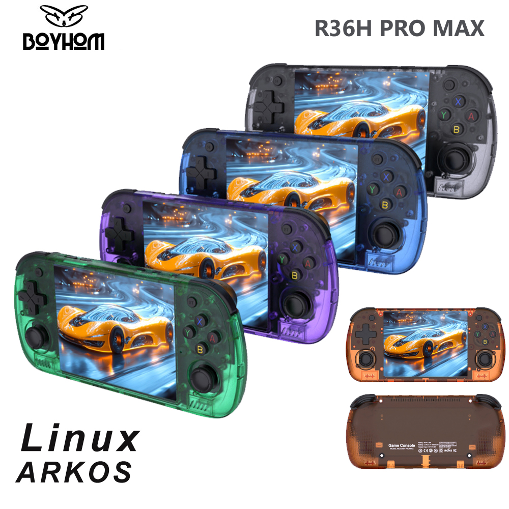 BOYHOM R36H PRO Retro Handheld - Retro Gaming Linux avaliação e preço