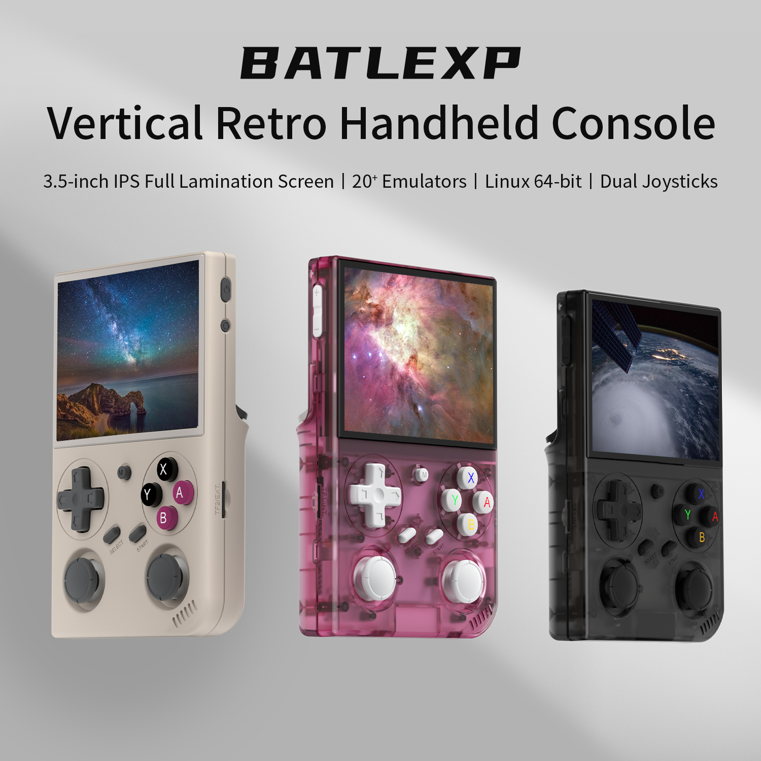 BATLEXP G350 Handheld Game Con - Retro Gaming Linux avaliação e preço