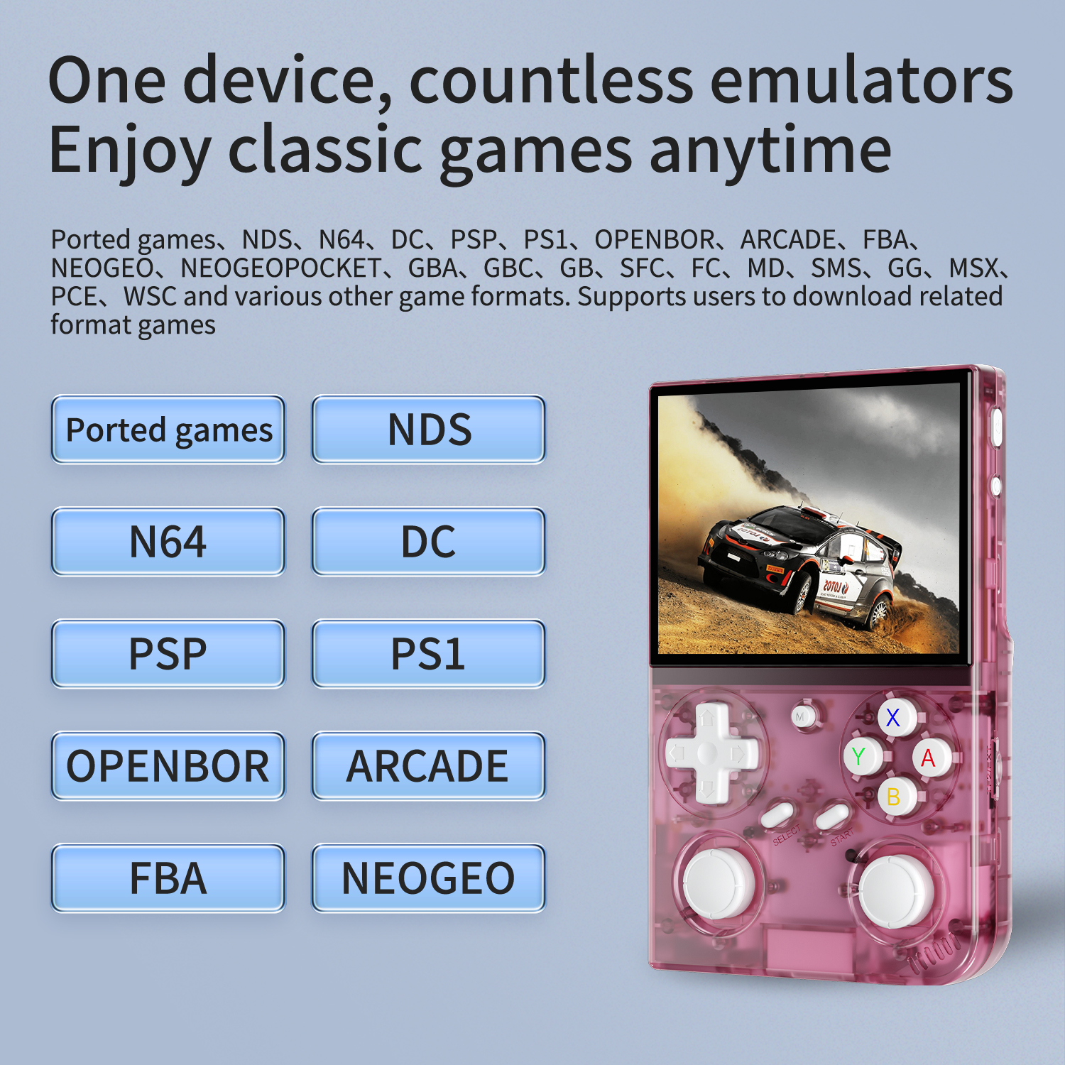 BATLEXP G350 Handheld Game Con - Retro Gaming Linux avaliação e preço