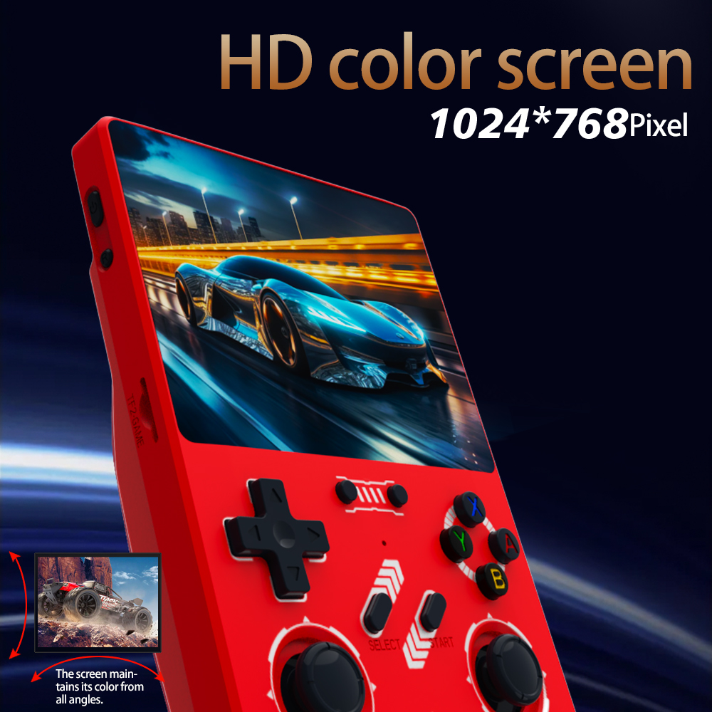 BOYHOM R40XX Handheld Game Con - Retro Gaming Linux avaliação e preço