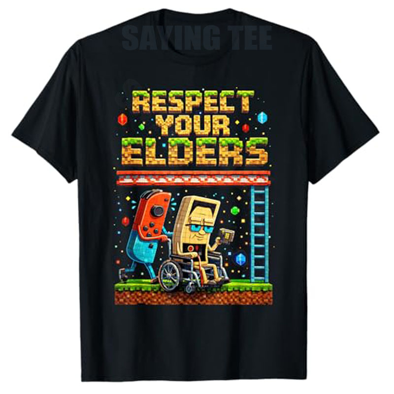 Respect Your Elders Retro Gami - Retro Gaming Gifts For Men avaliação e preço