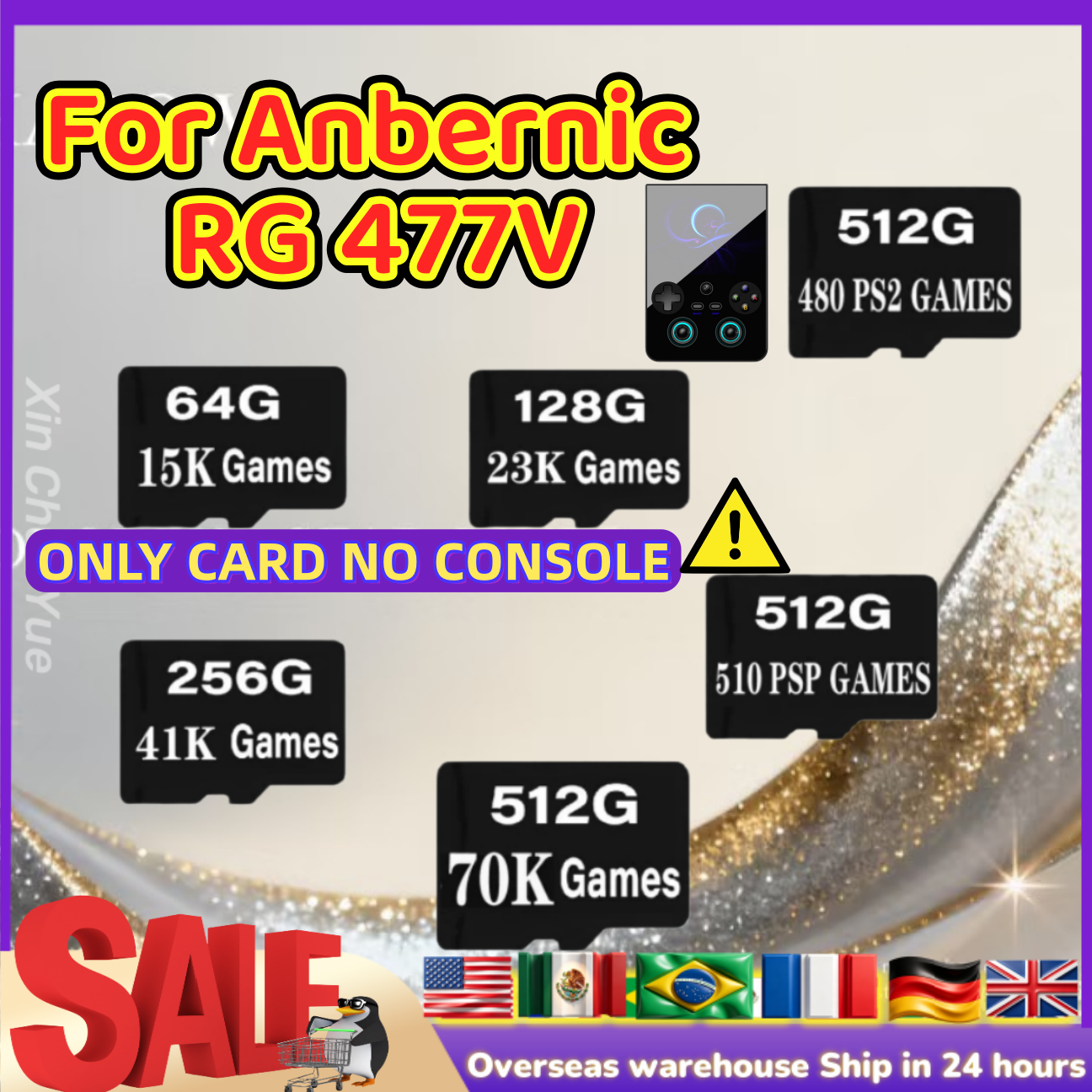 For ANBERNIC RG477V TF Card Pl - Retro Gaming System avaliação e preço