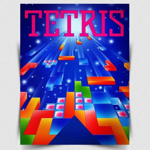 TETRIS METAL SIGN PLAQUE - Ret - Retro Gaming Room avaliação e preço