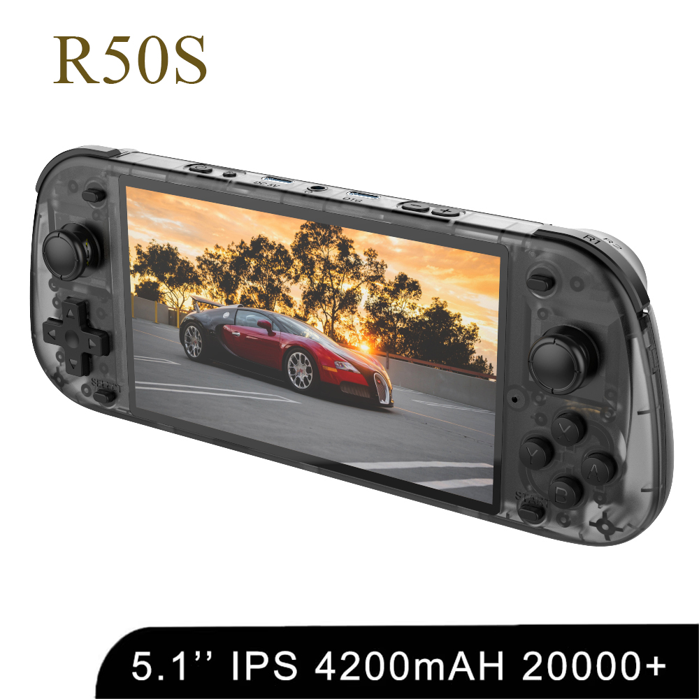 5.1inch New R50S Retro Handhel - Retro Gaming Linux avaliação e preço