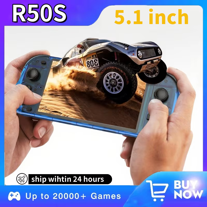 5.1inch New R50S Retro Handhel - Retro Gaming Linux avaliação e preço