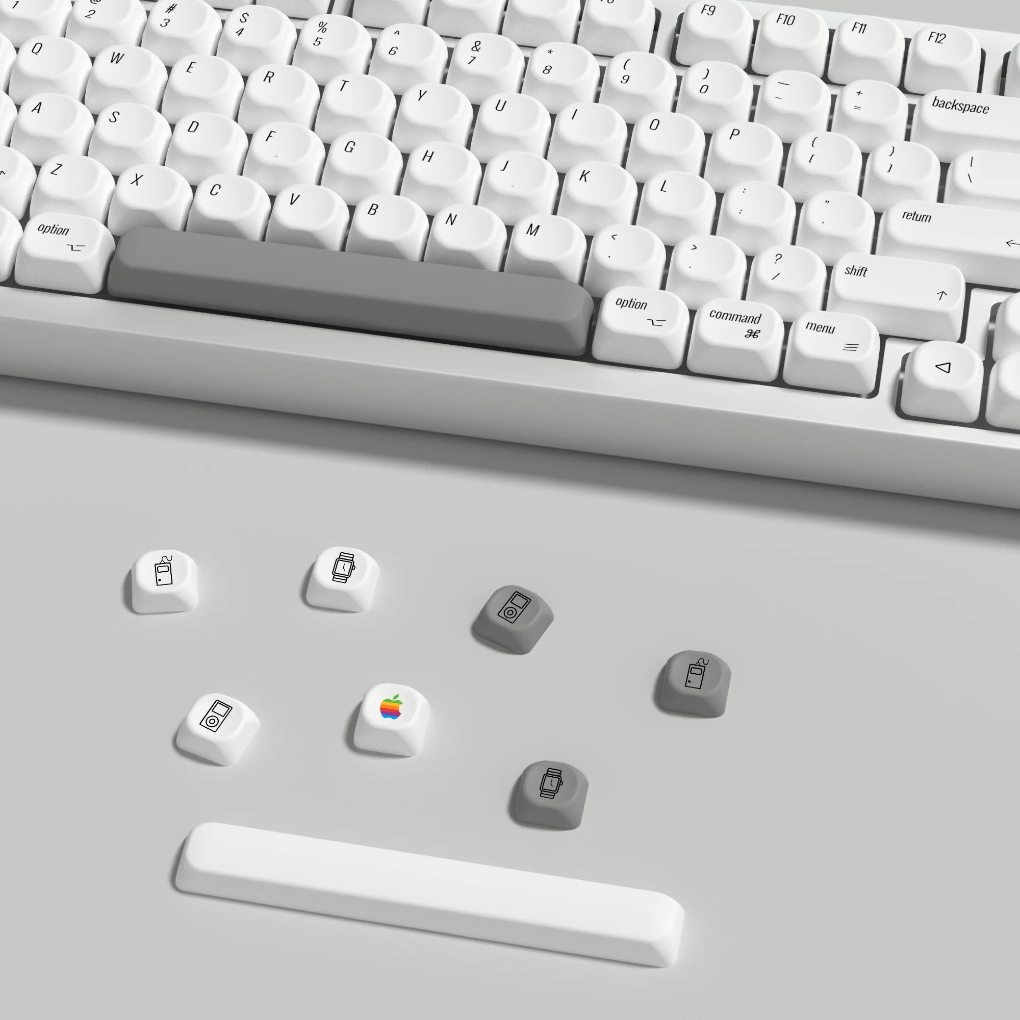 KBDiy KOA Profile Retro MAC St - Retro Gaming Keycaps avaliação e preço
