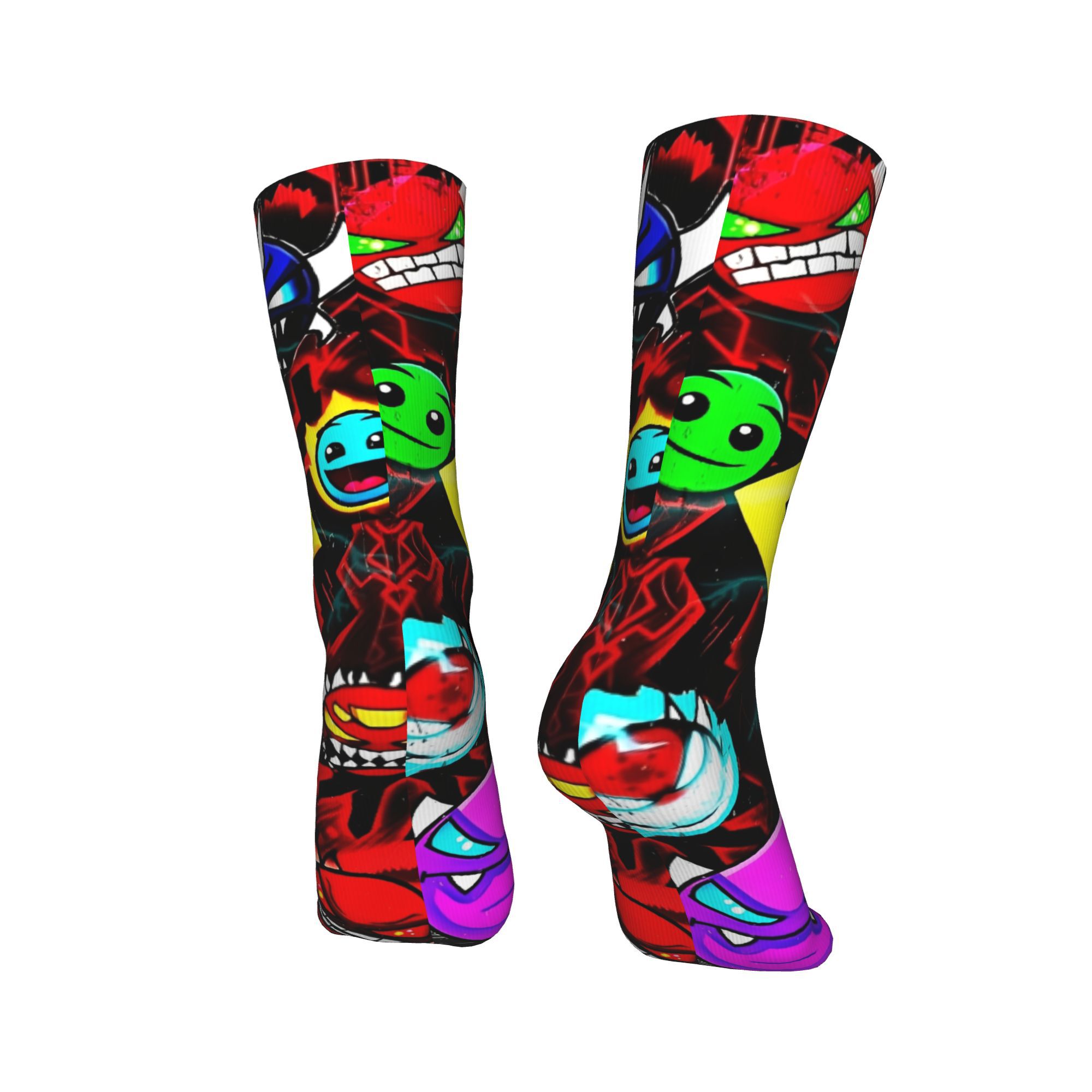 Geometry Gaming Dashed  Stocki - Retro Gaming Gifts For Men avaliação e preço