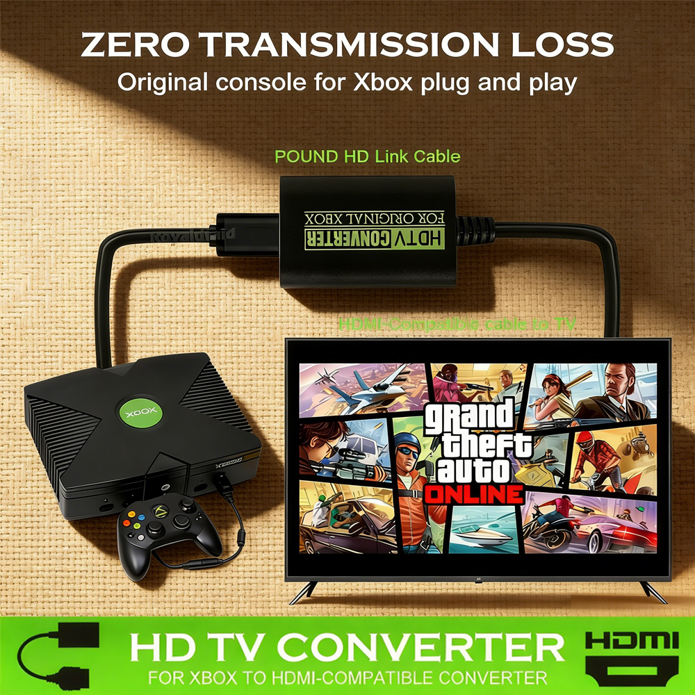 Original Xbox HDMI Cable Adapt - Retro Gaming Xbox avaliação e preço