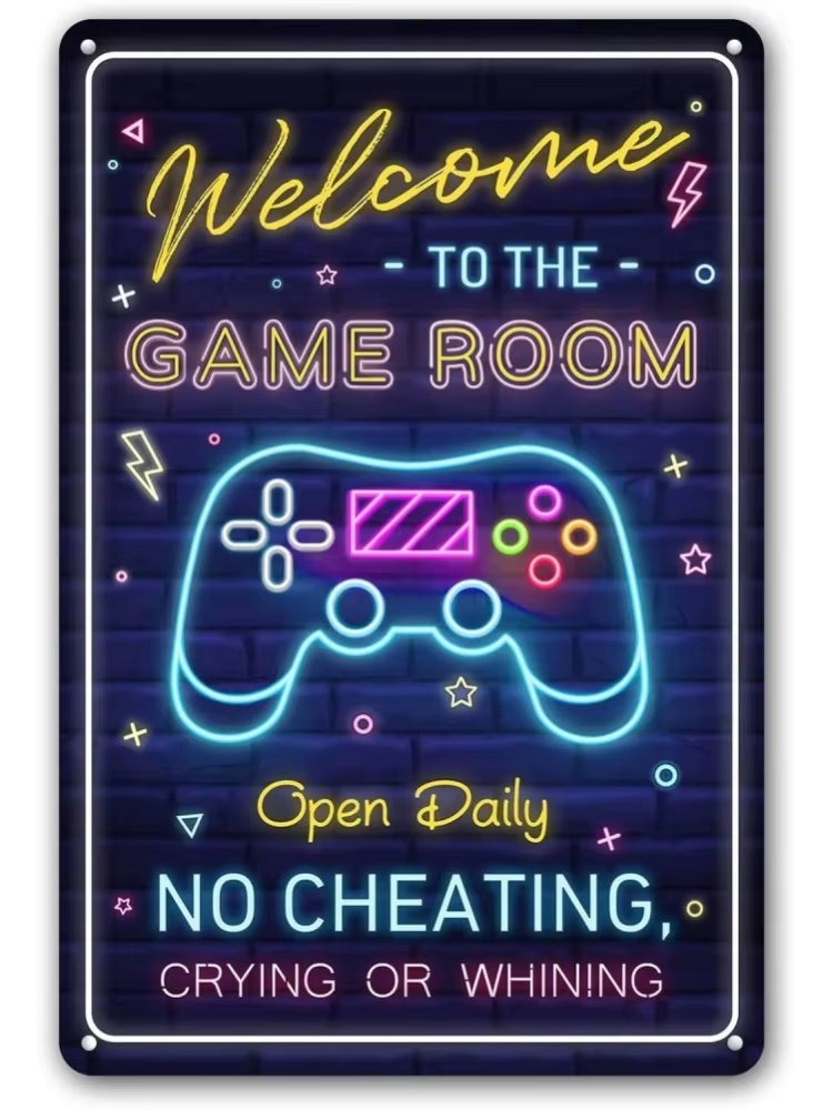 Man Cave Decor Welcome To The  - Retro Gaming Room avaliação e preço
