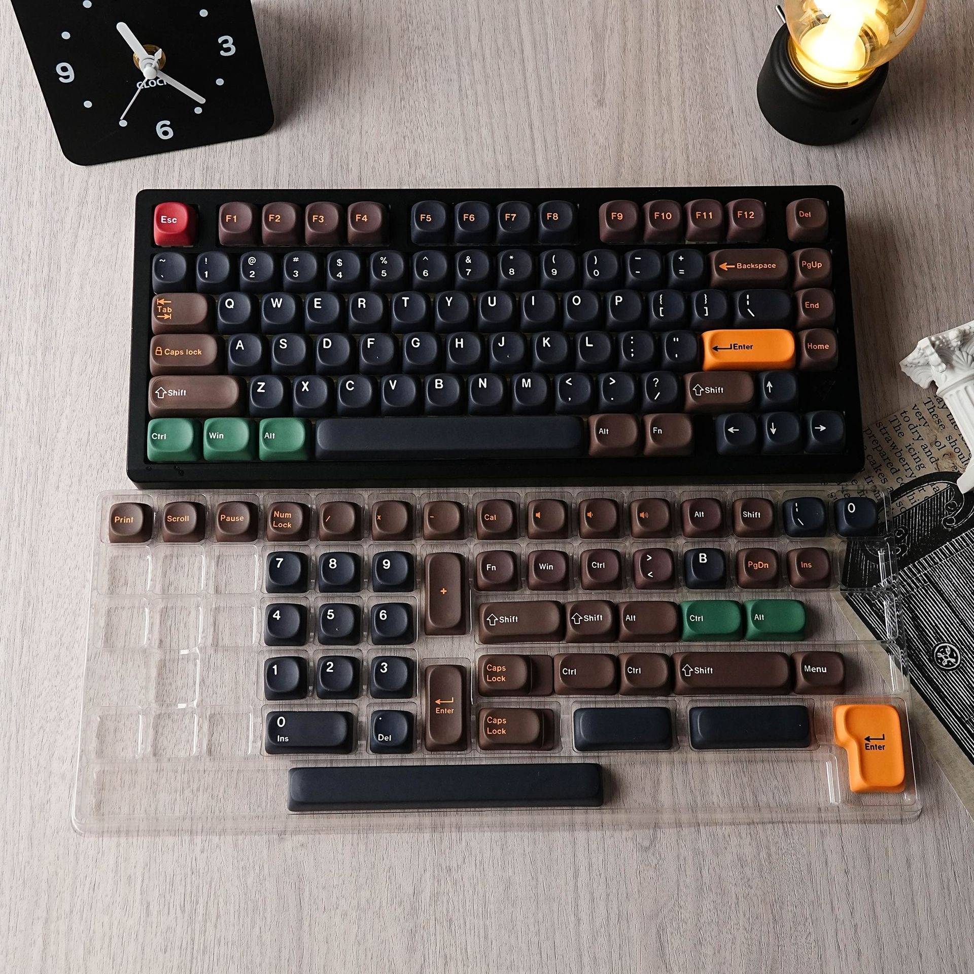 Spanish French Russian German  - Retro Gaming Keycaps avaliação e preço