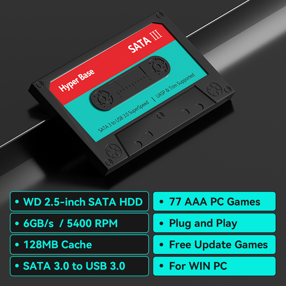 2TB Game Hard Drive With 77 PC - Retro Gaming System avaliação e preço