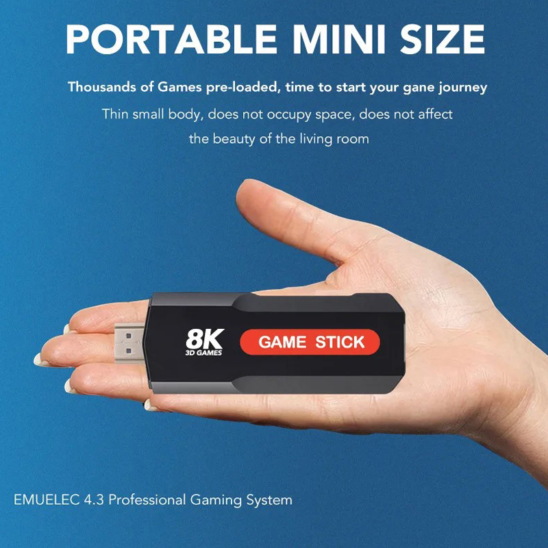 X2 Game Stick HD 4K 8K 3D Cons - Retro Gaming Xbox avaliação e preço