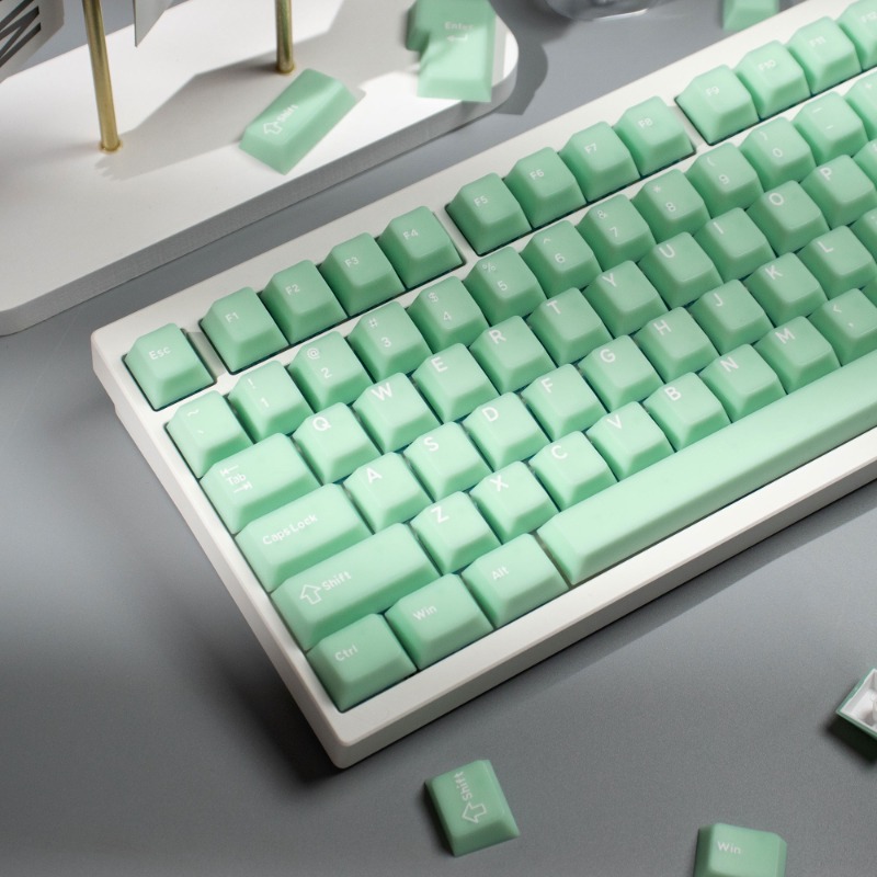 Cyan Jade R2 Theme Keycap Set  - Retro Gaming Keycaps avaliação e preço
