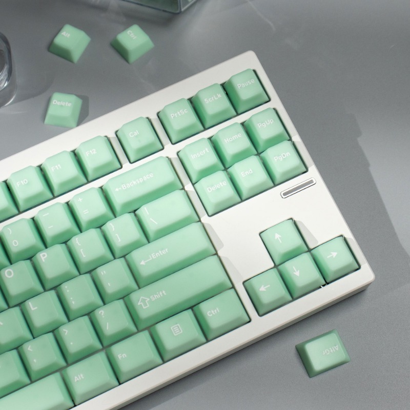 Cyan Jade R2 Theme Keycap Set  - Retro Gaming Keycaps avaliação e preço