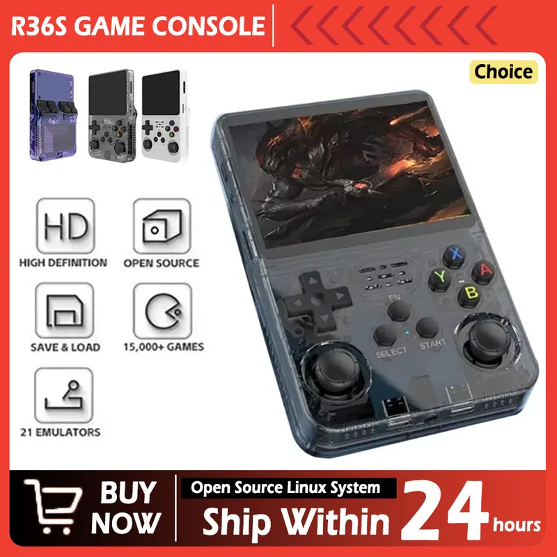 R36S Retro Handheld Video Game - Retro Gaming R36S avaliação e preço